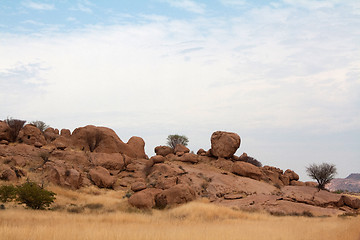 Image showing Landscape in Namibia