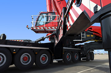 Image showing Mobile crane