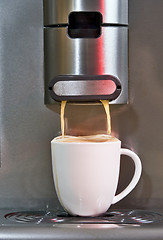 Image showing Brewing fresh coffee