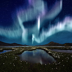 Image showing Aurora Borealis