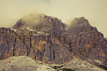 Image showing Winter Dolomites