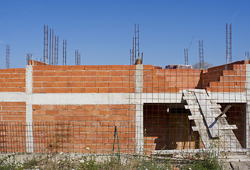 Image showing Building a new house