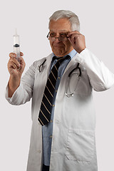 Image showing Senior man doctor