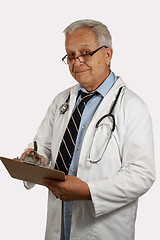 Image showing Mature doctor