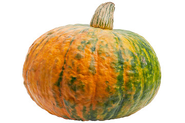 Image showing Colourful pumpkin isolated on white background.