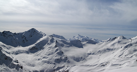 Image showing Panorama Caucasus Mountains