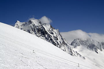 Image showing Ski slope