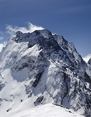 Image showing Caucasus Mountains. Dombay-Ulgen.