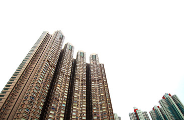 Image showing contemporary highrise condominiums in china