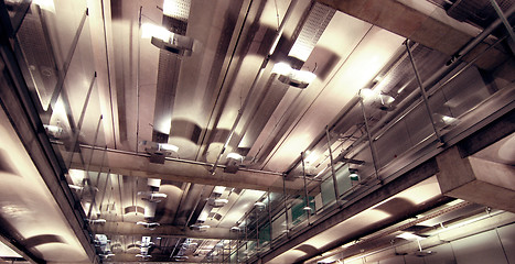 Image showing building interior lighting