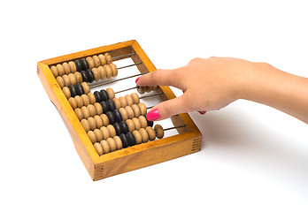 Image showing Wooden abacus.