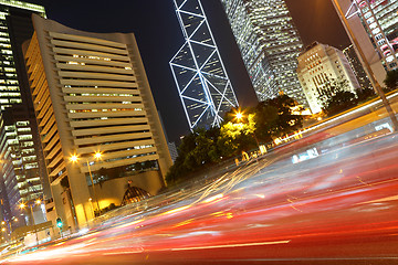 Image showing Hong Kong at night