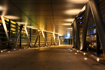 Image showing modern flyover at night