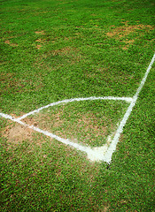 Image showing football field