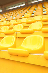 Image showing seats in stadium