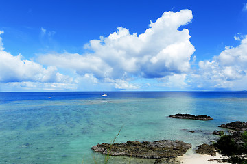 Image showing seascape in okinawa japan