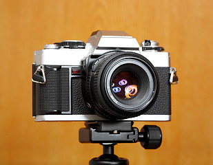 Image showing Old camera