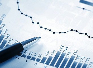 Image showing financial chart