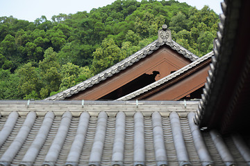 Image showing chinese temple roof