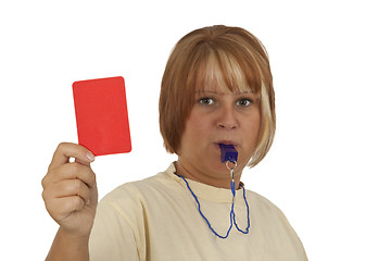 Image showing Red Card