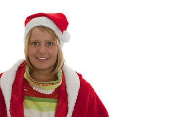 Image showing Chrismas Girl