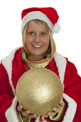 Image showing Chrismas Girl