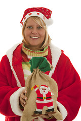 Image showing Chrismas Girl