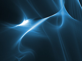 Image showing Blue waves