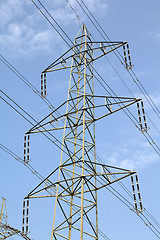 Image showing Electricity pylon