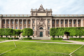 Image showing Swedish parliament