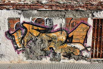 Image showing Graffiti texture