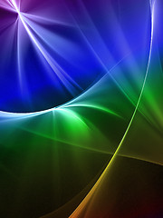 Image showing Rainbow background