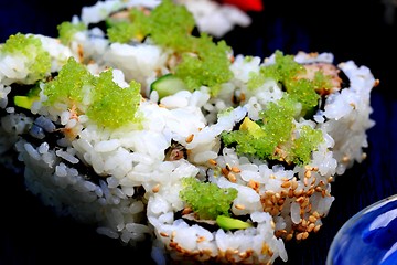 Image showing sushi california roll