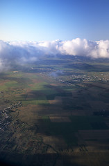 Image showing Aerial view of Savanne district Mauritius Island 