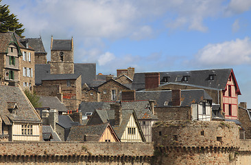 Image showing Roofs at Saint Michel