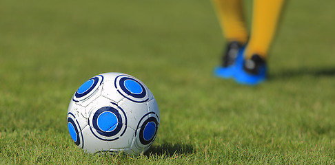 Image showing Soccer abstract