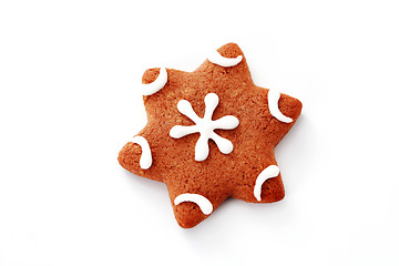 Image showing gingerbread star