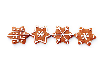 Image showing gingerbread stars