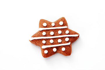 Image showing gingerbread star