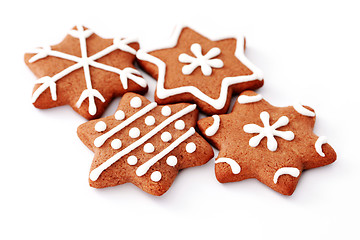 Image showing gingerbread stars