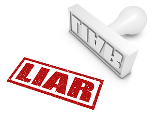 Image showing Liar!