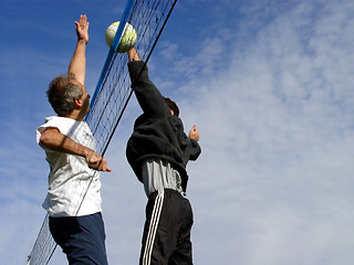 Image showing Beach Volleyball