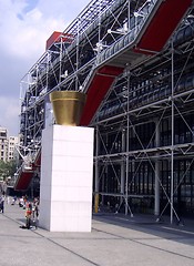 Image showing Pompidou centre Paris