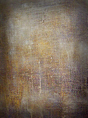 Image showing Abstract canvas grunge pattern