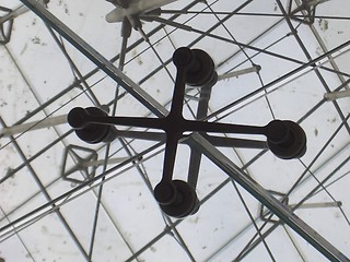 Image showing Louvre Museum Pyramid close-up