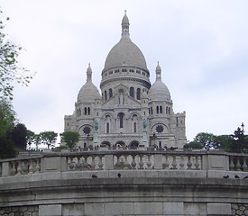 Image showing Sacre Coeur in Paris