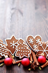 Image showing Christmas cookies