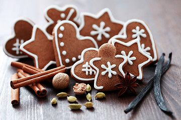 Image showing Christmas cookies