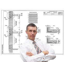 Image showing The professional architect