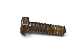 Image showing Rusty bolt